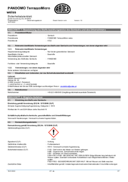 Sicherheitsdatenblatt (SDS)