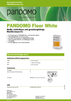 Nachhaltigkeitsdatenblatt