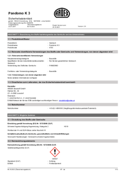 Sicherheitsdatenblatt (SDS)