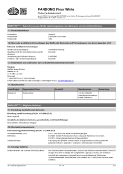 Sicherheitsdatenblatt (SDS)